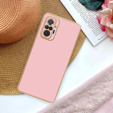 Xiaomi RedMi NOTE 10 PRO Skal Fodral Case (Rosa)