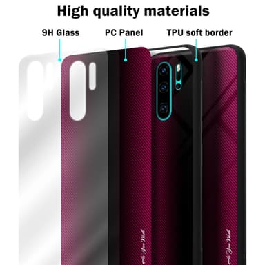 Huawei P30 PRO Skal Fodral Case (Rosa)