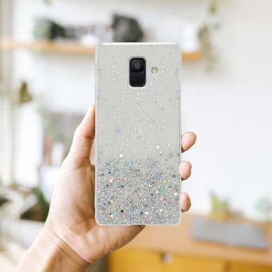 Samsung Galaxy A6 2018 Skal Fodral Case (Transparent)