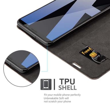 Huawei MATE 10 PRO Skal Fodral Case (Brun)