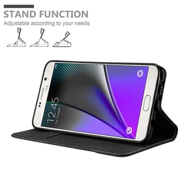 Samsung Galaxy NOTE 5 Skal Fodral Case (Svart)