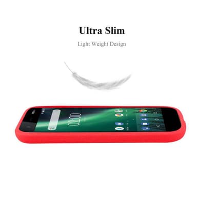 Skal Nokia 1 2018 Fodral Case (Röd)