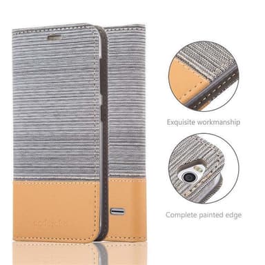 ZTE Blade S6 Plånboksfodral Skal (Grå)