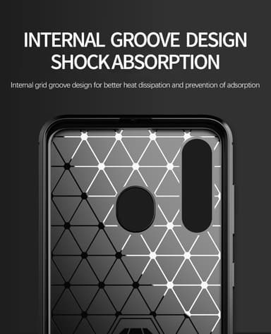 Samsung Galaxy A20s Skal Fodral Case (Grå)