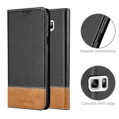 Samsung Galaxy NOTE 5 Skal Fodral Case (Svart)