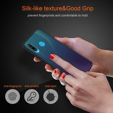 Huawei P30 LITE Skal Fodral Case (Transparent)