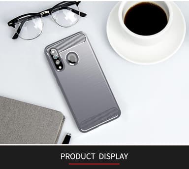 Samsung Galaxy A20s Skal Fodral Case (Grå)