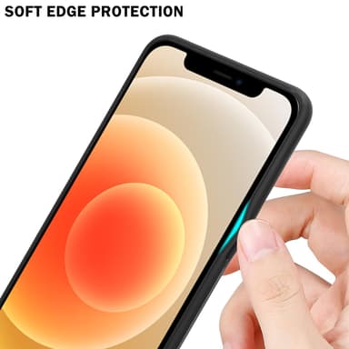 iPhone 12 MINI Skal Fodral Case (Svart)