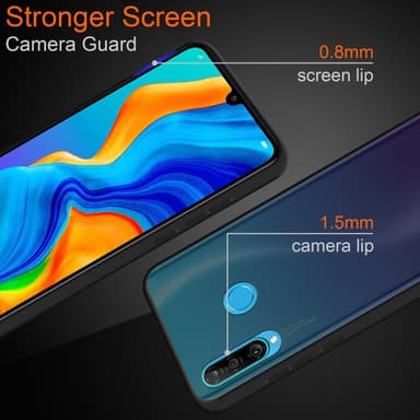 Huawei P30 LITE Skal Fodral Case (Transparent)