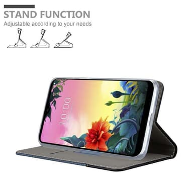 LG K50S Plånboksfodral Skal (Blå)