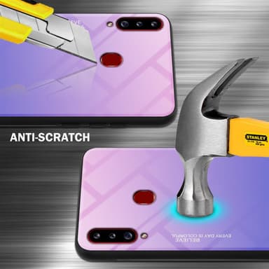 Samsung Galaxy A20s Skal Fodral Case (Svart)