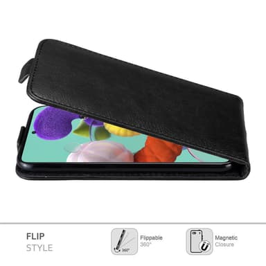 Samsung Galaxy A51 4G / M40s Flipfodral Skal (Svart)