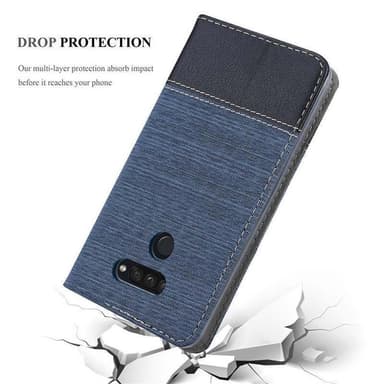 LG K50S Plånboksfodral Skal (Blå)