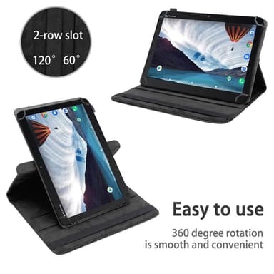 Acepad A140 (10.1 tum) Skal Fodral Case (Svart)