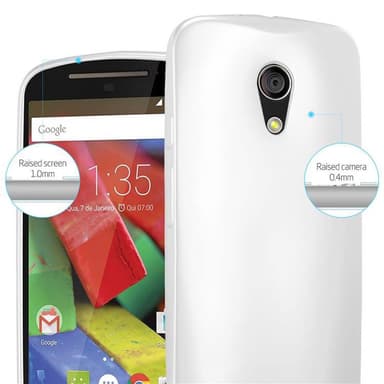 Skal Motorola MOTO G2 Fodral Case (Silver)