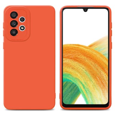 Samsung Galaxy A33 5G Skal Fodral Case (Orange)