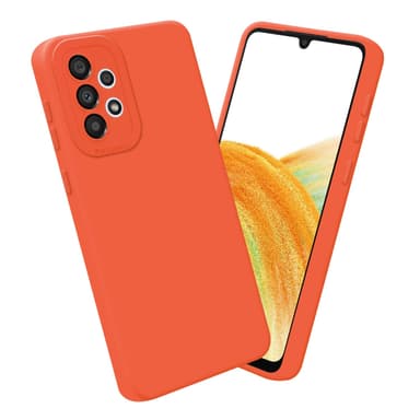 Samsung Galaxy A33 5G Skal Fodral Case (Orange)
