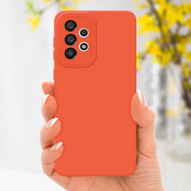Samsung Galaxy A33 5G Skal Fodral Case (Orange)