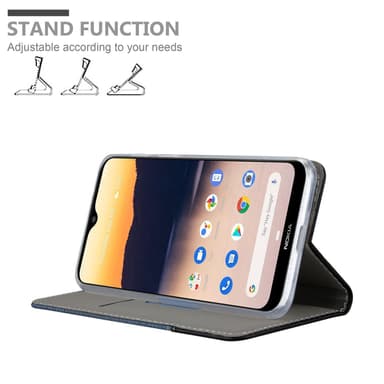 Nokia 2.3 Plånboksfodral Skal (Blå)