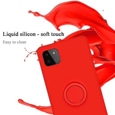 Skal Samsung Galaxy A22 5G Fodral Case (Röd)