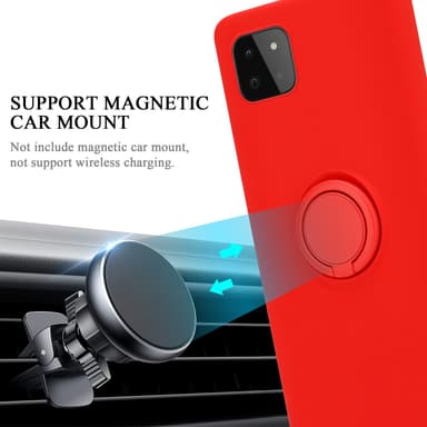 Skal Samsung Galaxy A22 5G Fodral Case (Röd)