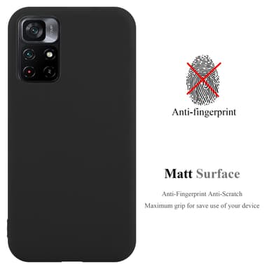 Skal Xiaomi POCO M4 PRO 5G Fodral Case (Svart)