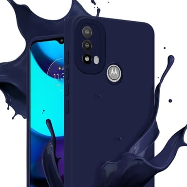 Motorola MOTO E20 Skal Fodral Case (Blå)