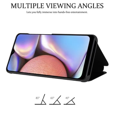 Samsung Galaxy A10s / M01s Plånboksfodral Skal (Svart)