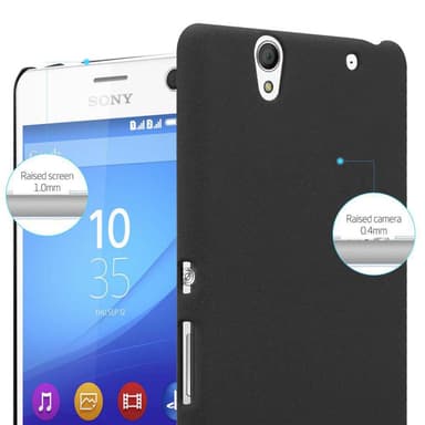 Sony Xperia C4 Skal Fodral Case (Svart)