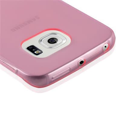 Samsung Galaxy S6 EDGE Skal Fodral Case (Rosa)