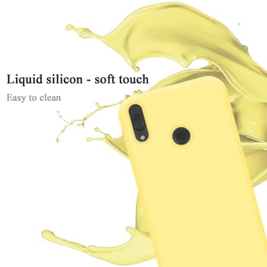 Huawei Y7 2019 / Y7 PRIME 2019 Skal Fodral Case (Gul)