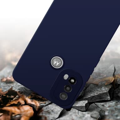 Motorola MOTO E20 Skal Fodral Case (Blå)