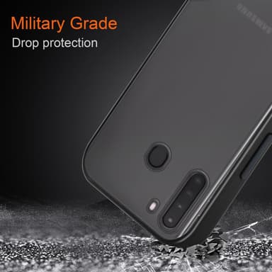 Samsung Galaxy A21 Skal Fodral Case (Transparent)