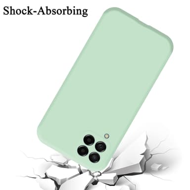 Samsung Galaxy M53 5G Skal Fodral Case (Grön)