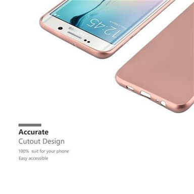 Skal Samsung Galaxy S6 EDGE PLUS Fodral Case (Rosa)