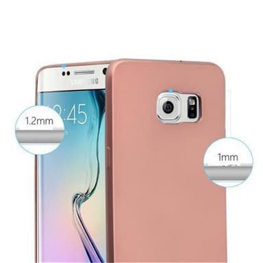 Skal Samsung Galaxy S6 EDGE PLUS Fodral Case (Rosa)