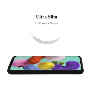 Skal Samsung Galaxy A51 4G / M40s Fodral Case (Svart)
