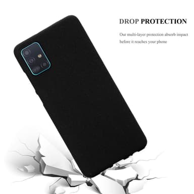Skal Samsung Galaxy A51 4G / M40s Fodral Case (Svart)