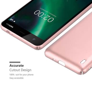Nokia 2 2017 Skal Fodral Case (Rosa)