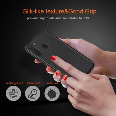 Samsung Galaxy A21 Skal Fodral Case (Transparent)