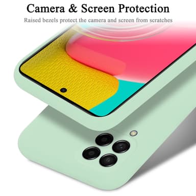 Samsung Galaxy M53 5G Skal Fodral Case (Grön)