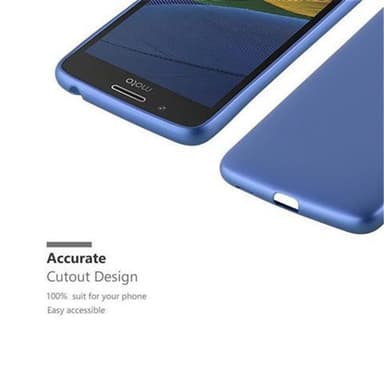 Skal Motorola MOTO G5 Fodral Case (Blå)