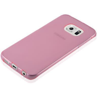 Samsung Galaxy S6 EDGE Skal Fodral Case (Rosa)
