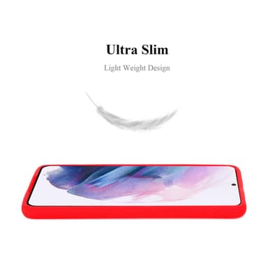Skal Samsung Galaxy S21 PLUS Fodral Case (Röd)