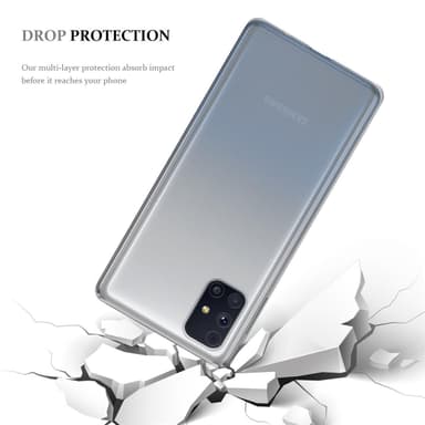 Samsung Galaxy M31s Skal Fodral Case (Transparent)