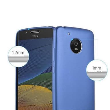 Skal Motorola MOTO G5 Fodral Case (Blå)