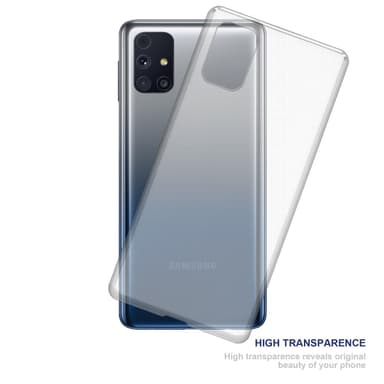 Samsung Galaxy M31s Skal Fodral Case (Transparent)