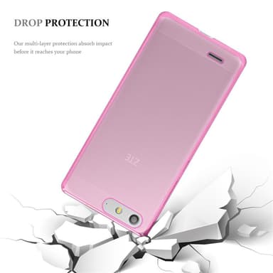 ZTE Blade V6 Skal Fodral Case (Rosa)
