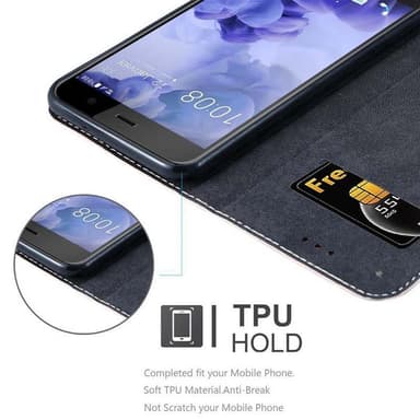 HTC U PLAY Skal Fodral Case (Rosa)