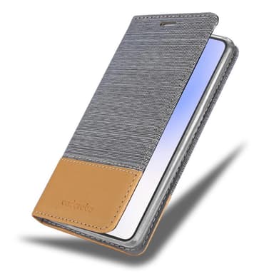 Google PIXEL 5 XL Plånboksfodral Skal (Grå)